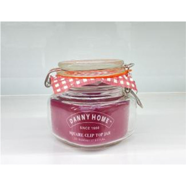 525ml Square clip top jar  DANNY HOME  1966-39