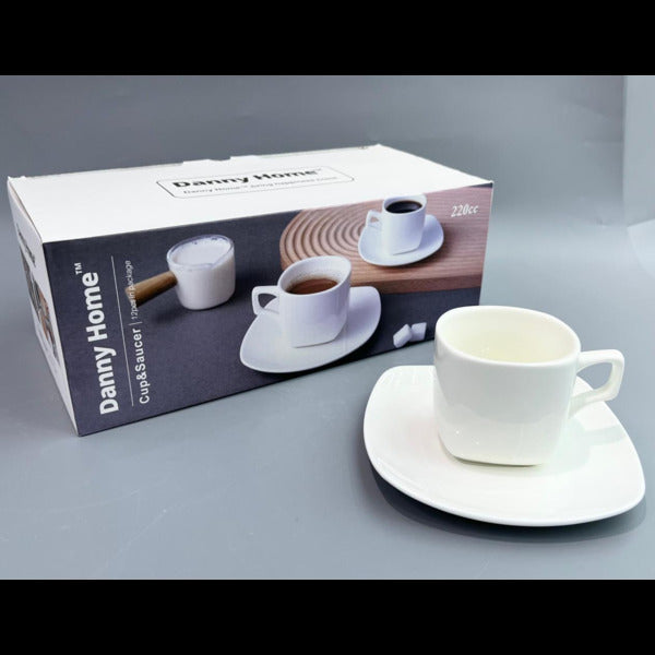 220ml cup&saucer 6 BW20-04/6C
