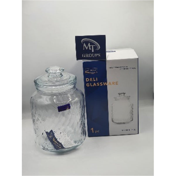 JAR 2200 ML WITH LID DELI SOGA MFG55-B