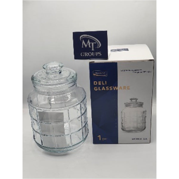 JAR 2200 ML WITH LID DELI SOGA MFG55-C