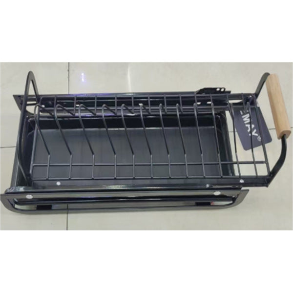 Black Plate Rack