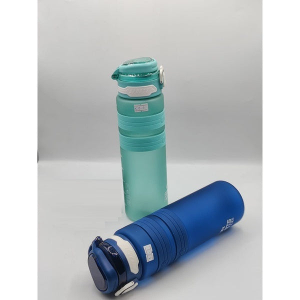 Gradient Sports Plastic Water Bottle With Strap Summer Student Fitness Motivation Water Bottles