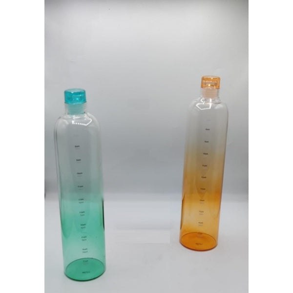 Water Bottle with Scale and Graduated Orange Color 500ml Stylish Sports Bottle