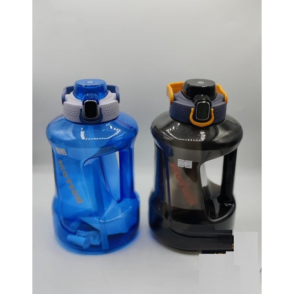 2200ml Large-Capacity Plastic Sports Water Bottle Fitness Bucket Ton Ton Pot Frosted Gradient Outdoor Big Water Kettle Hot Sale