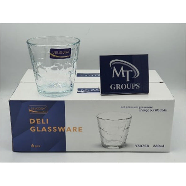 TUMBLER GLASS 255 ML DELI SOGA Y5075B